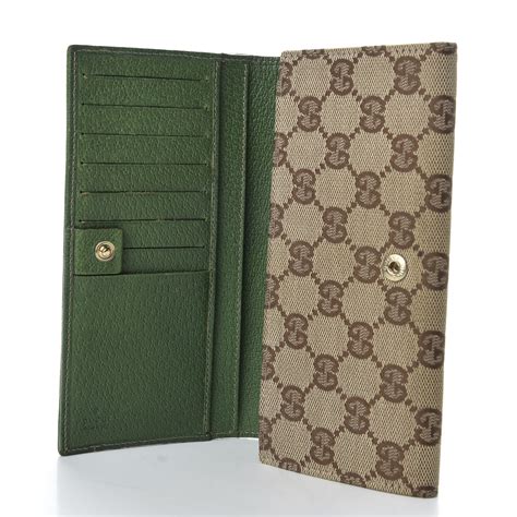 gucci wallet green|green gucci wallet for women.